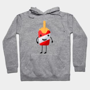 Middle fry. Hoodie